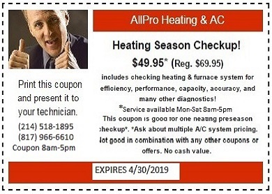 Cooling Checkup Coupon